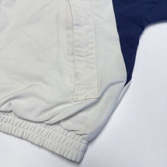 Vintage 90s Nike Challenge Court Tennis Jacket Mens Medium White Windbreaker Zip - Picture 5 of 15